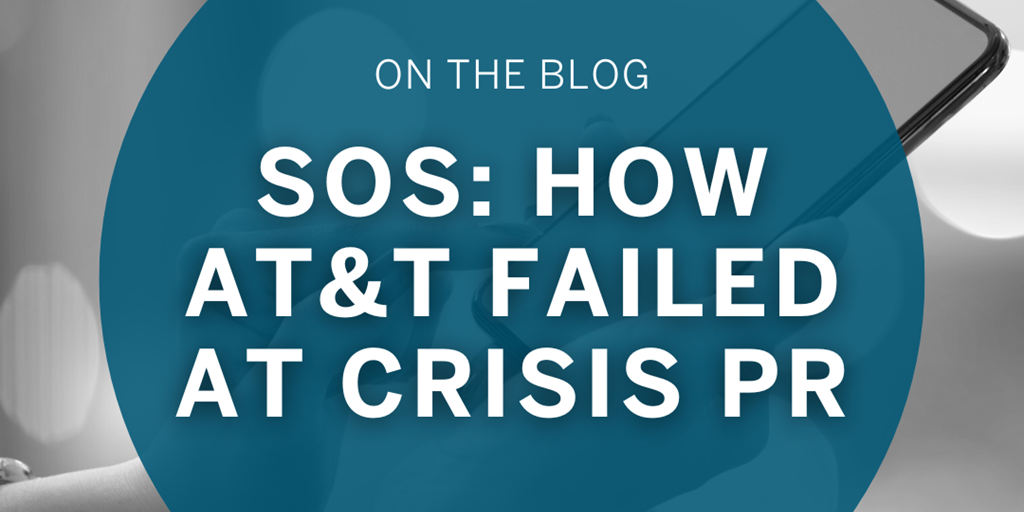 SOS: How AT&T Failed at Crisis PR